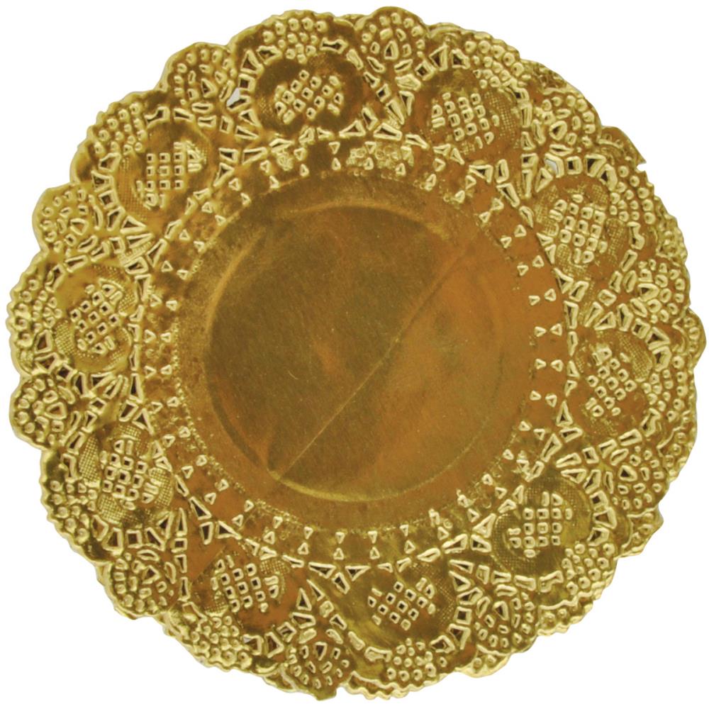 Салфеточки декоративные Kaisercraft "Lucky Dip", цвет золотой металлик