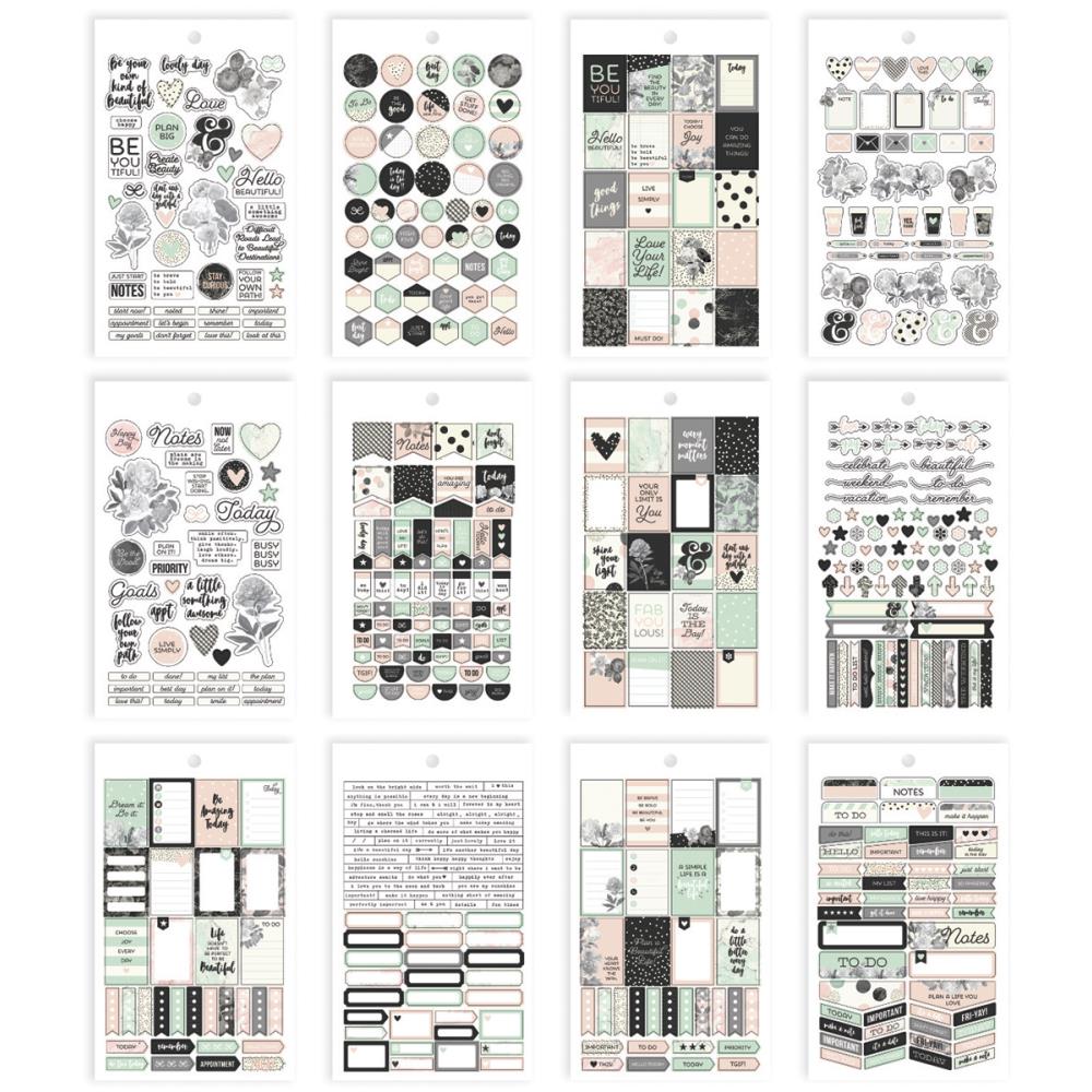 Набор наклеек Simple Stories "Carpe Diem" Beautiful