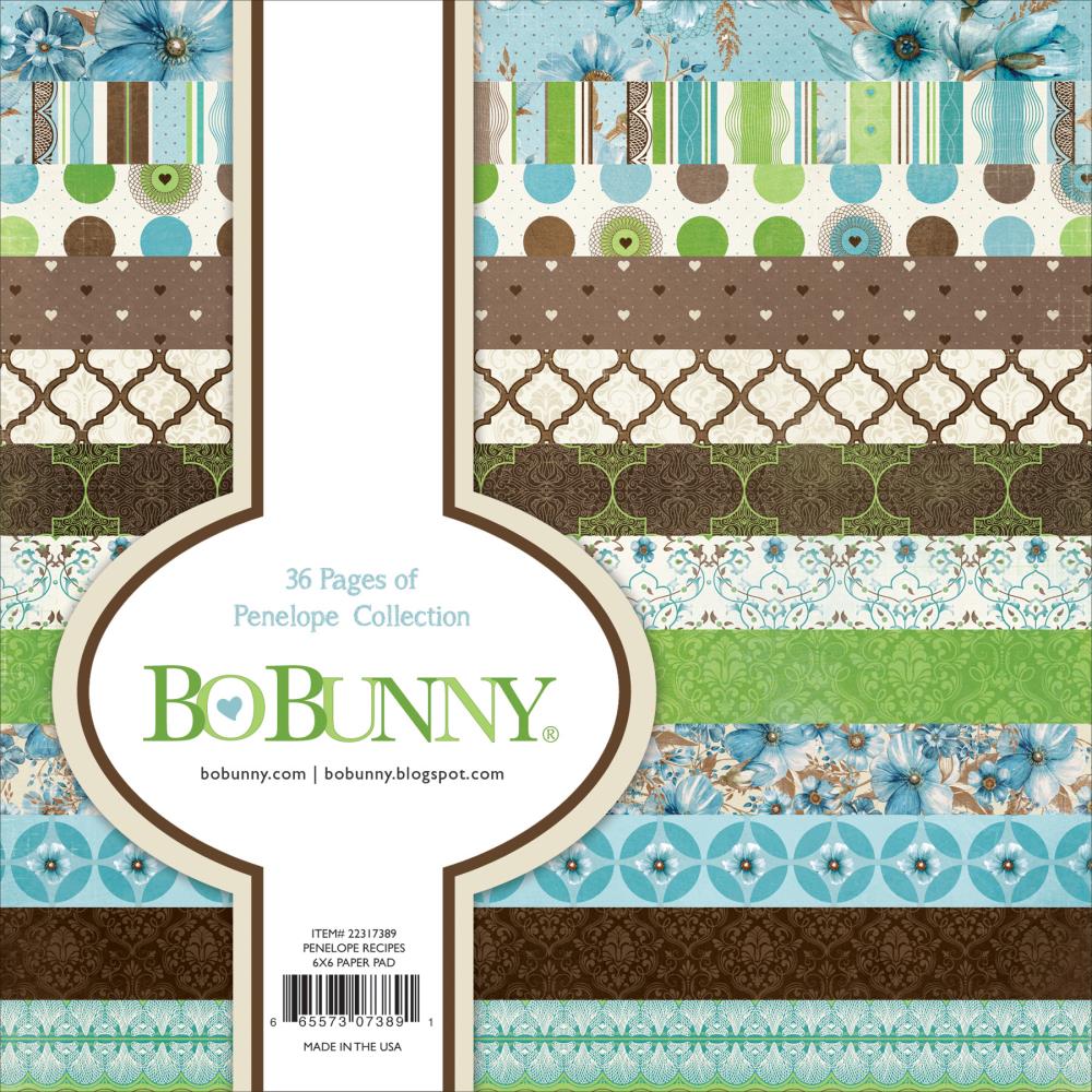 Набор бумаги 15 х 15 см BoBunny "Penelope"