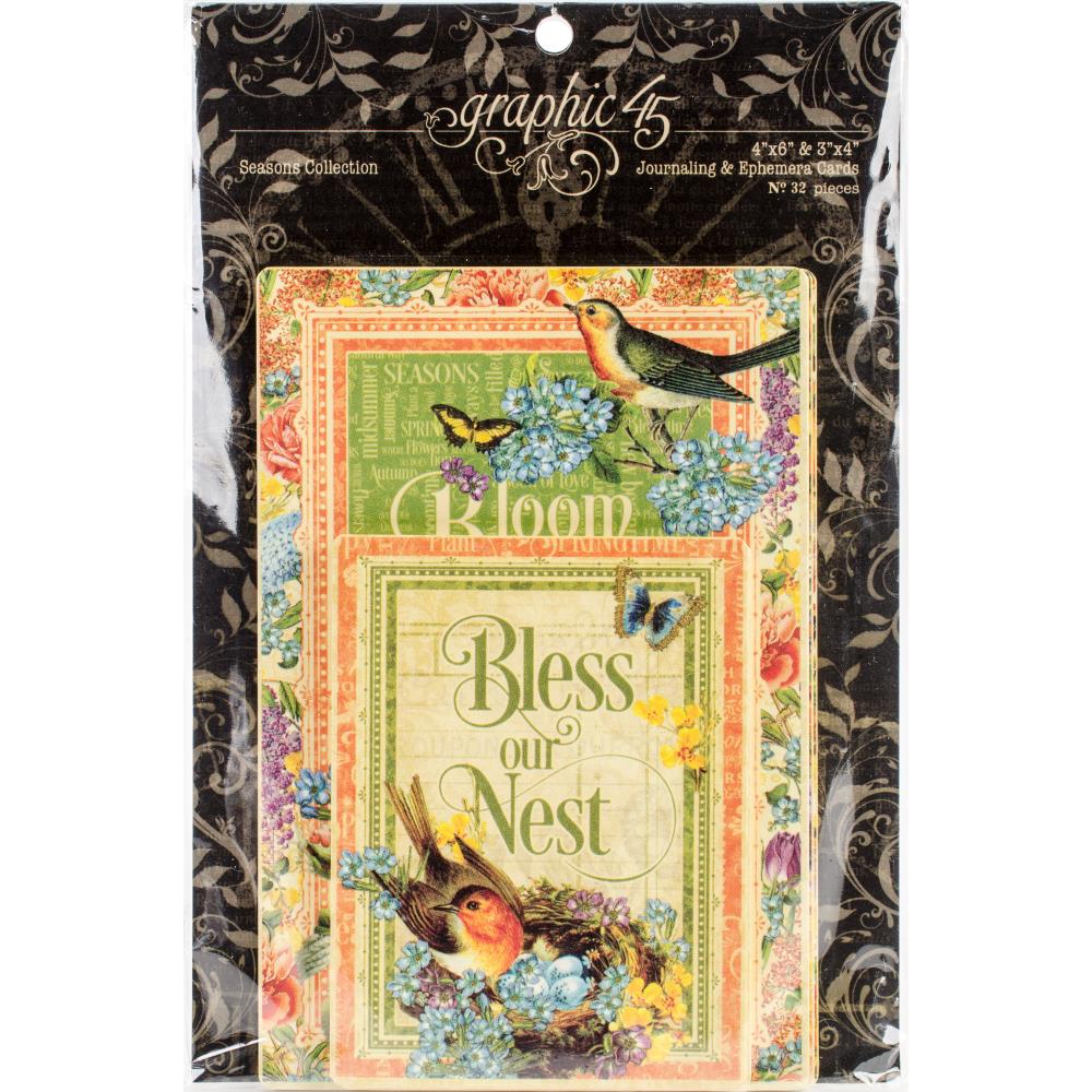 Набор карточек Graphic 45 "Seasons"