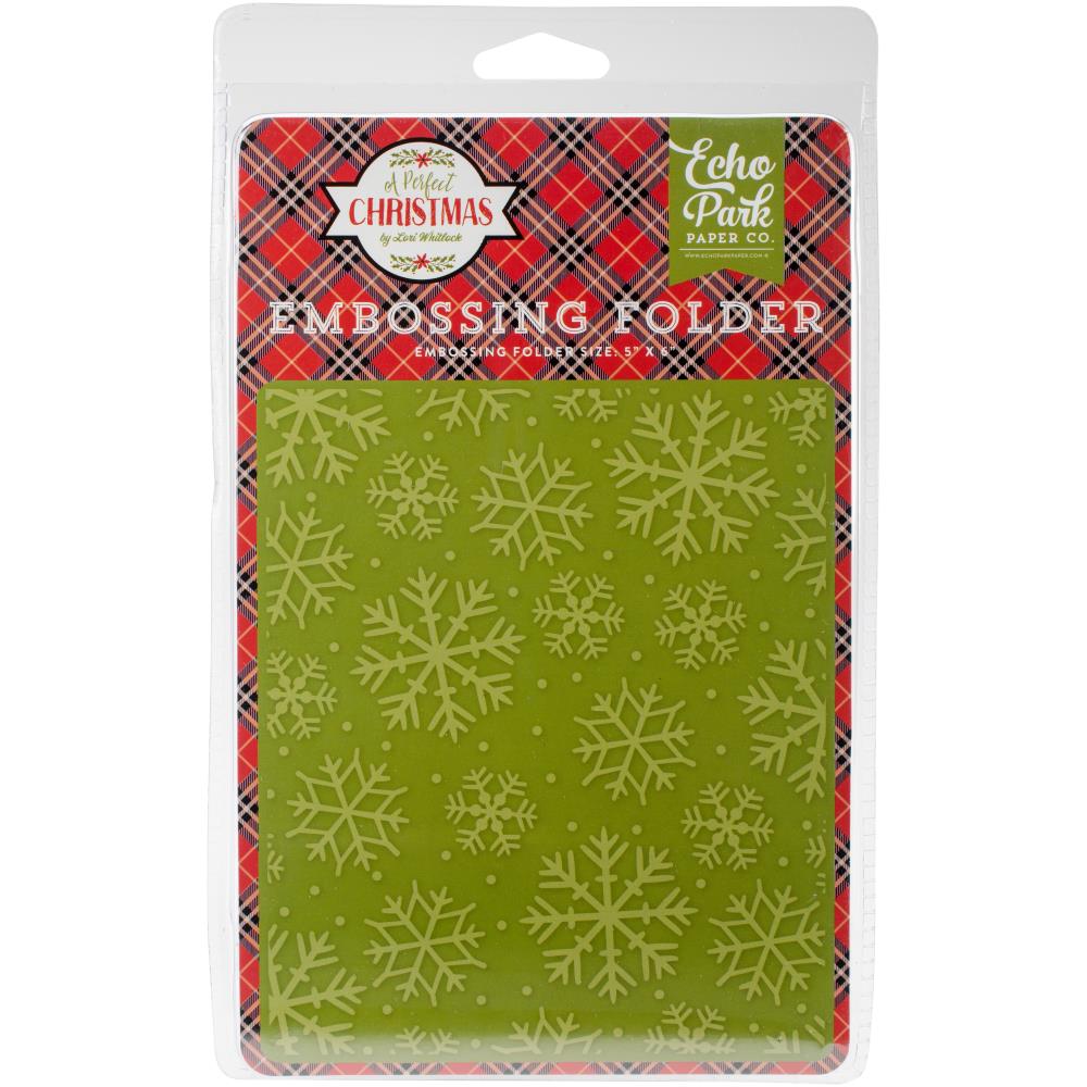 Папка для тиснения Echo Park "Christmas Snowflakes"