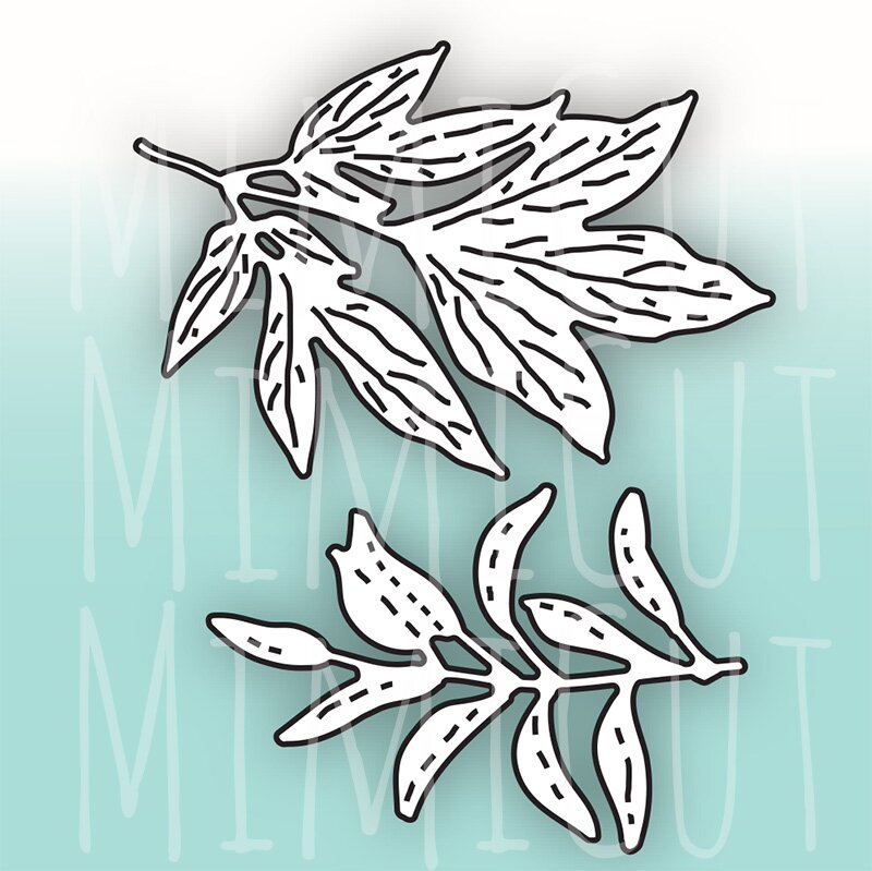 Нож для вырубки mimi cut "Молодо-зелено"