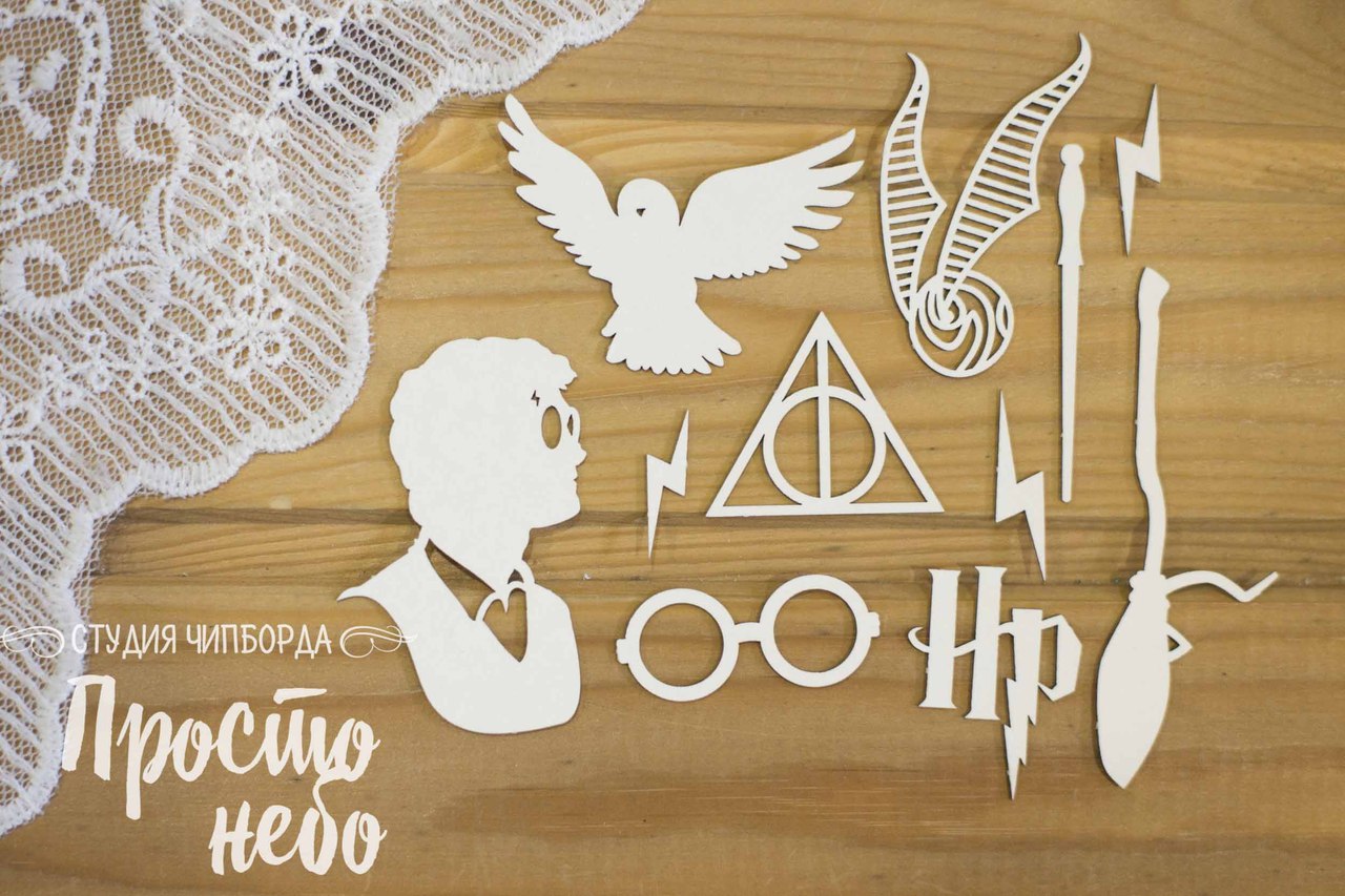 Чипборд Просто Небо. "Сказочный набор 2"