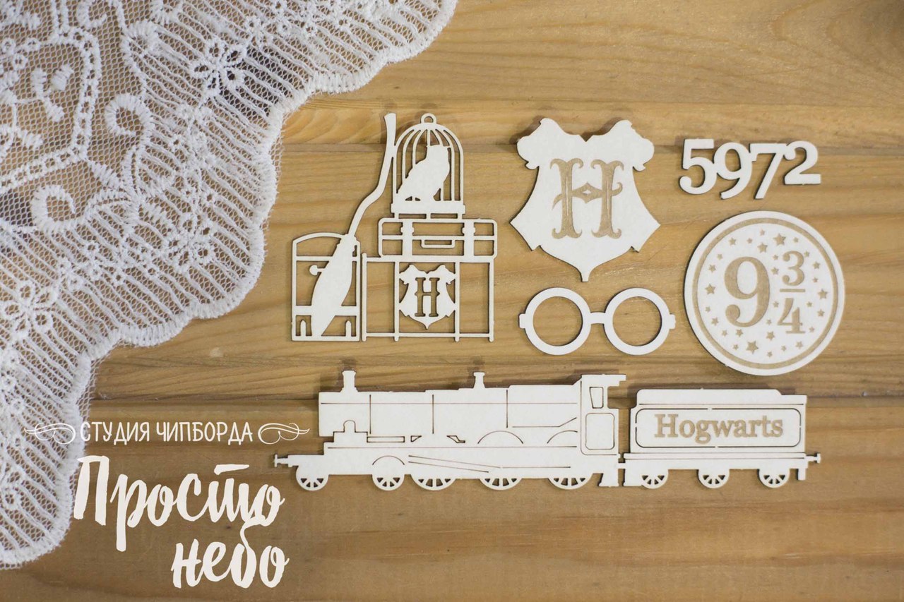 Чипборд Просто Небо. "Сказочный набор 7"