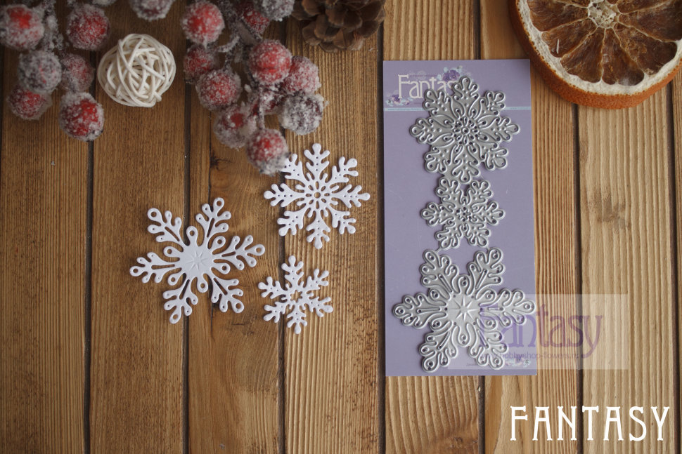 Ножи для вырубки Fantasy "Снежинки-Скандинавия"
