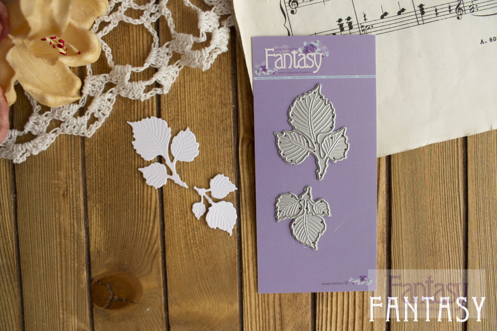 Ножи для вырубки Fantasy "Березовый листок"