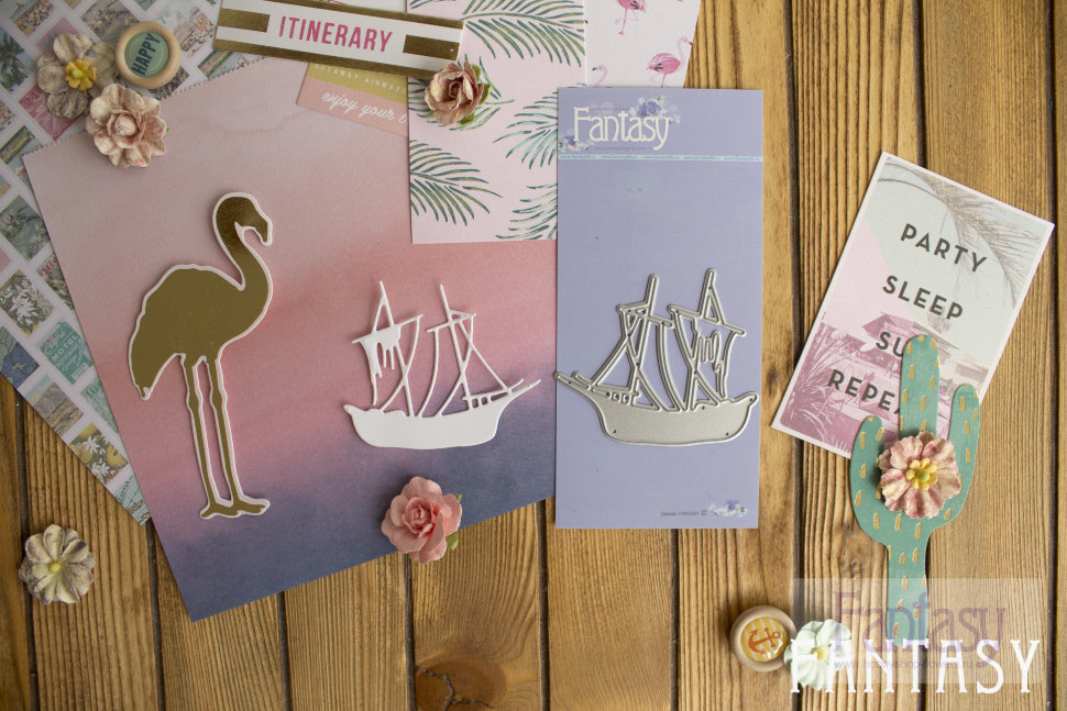 Ножи для вырубки Fantasy "Корабль"