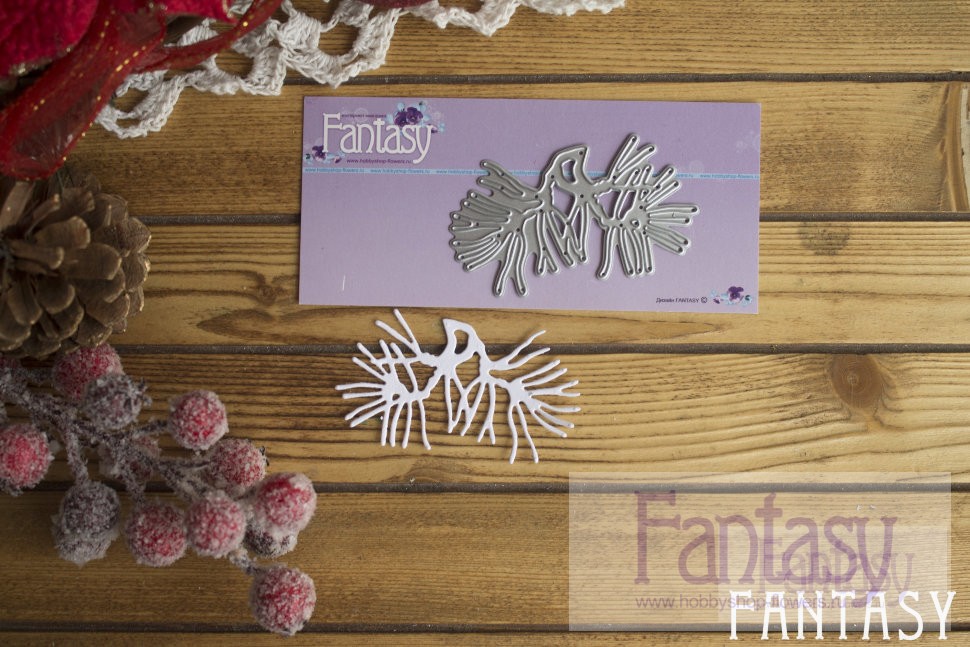 Ножи для вырубки Fantasy "Еловая ветка 4"