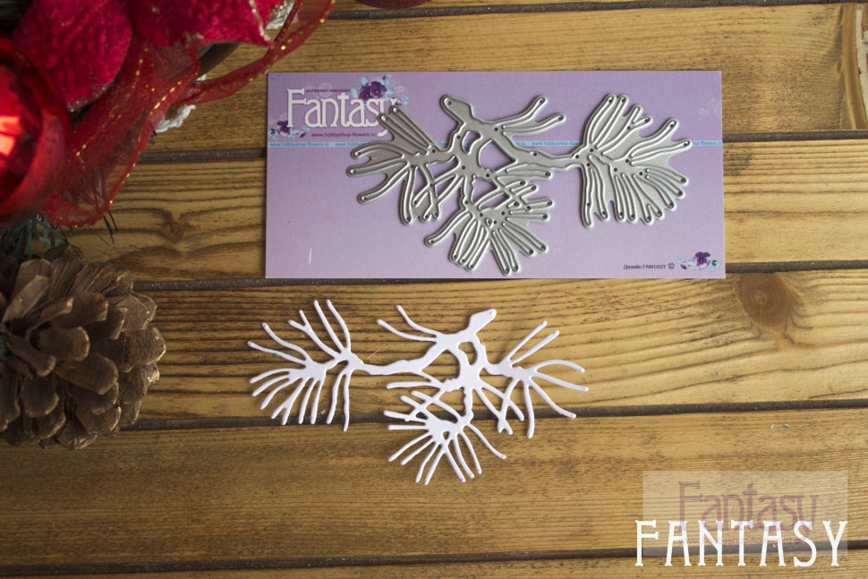 Ножи для вырубки Fantasy "Еловая ветка 3"