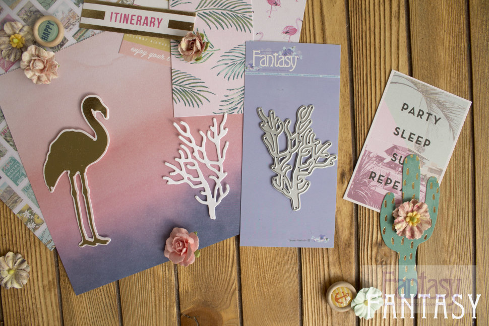 Ножи для вырубки Fantasy "Кораллы 1"