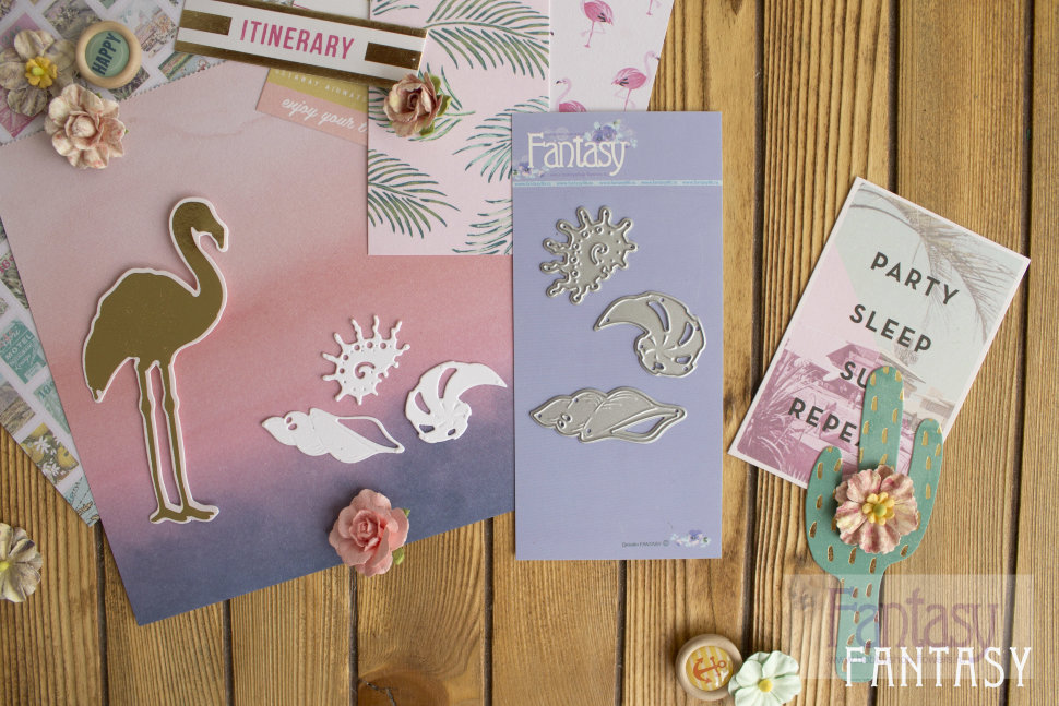 Ножи для вырубки Fantasy "Ракушки"