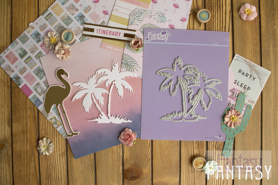 Ножи для вырубки Fantasy "Пальма 2"