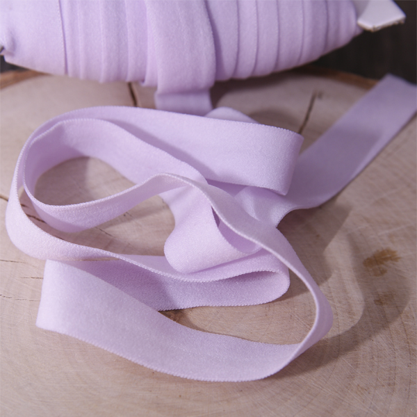 Резинка для блокнота 15 мм, цвет нежный сиреневый