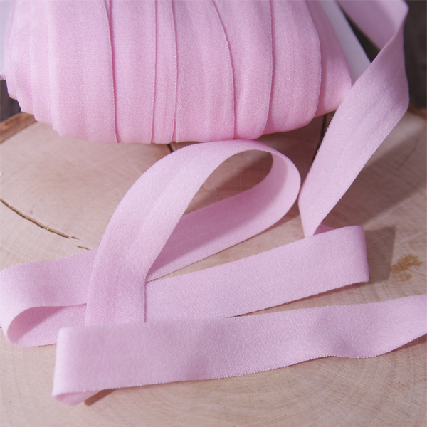 Резинка для блокнота 15 мм, цвет нежный розовый