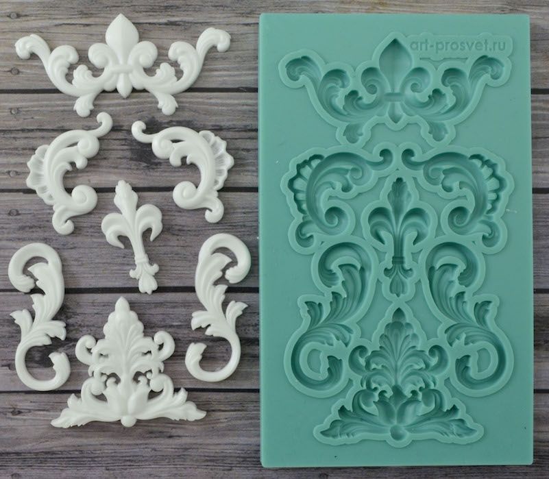 Молд Просвет "Набор вензелей2" малый