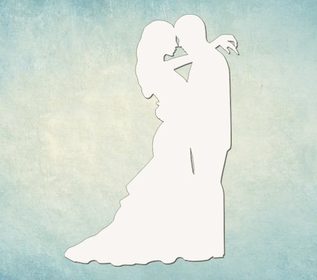 Чипборд ПроСвет "Молодожены"