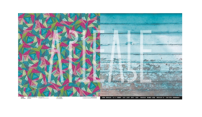 Бумага для скрапбукинга Артелье "FreeДА", Мексика, любовь моя ( ATL57)