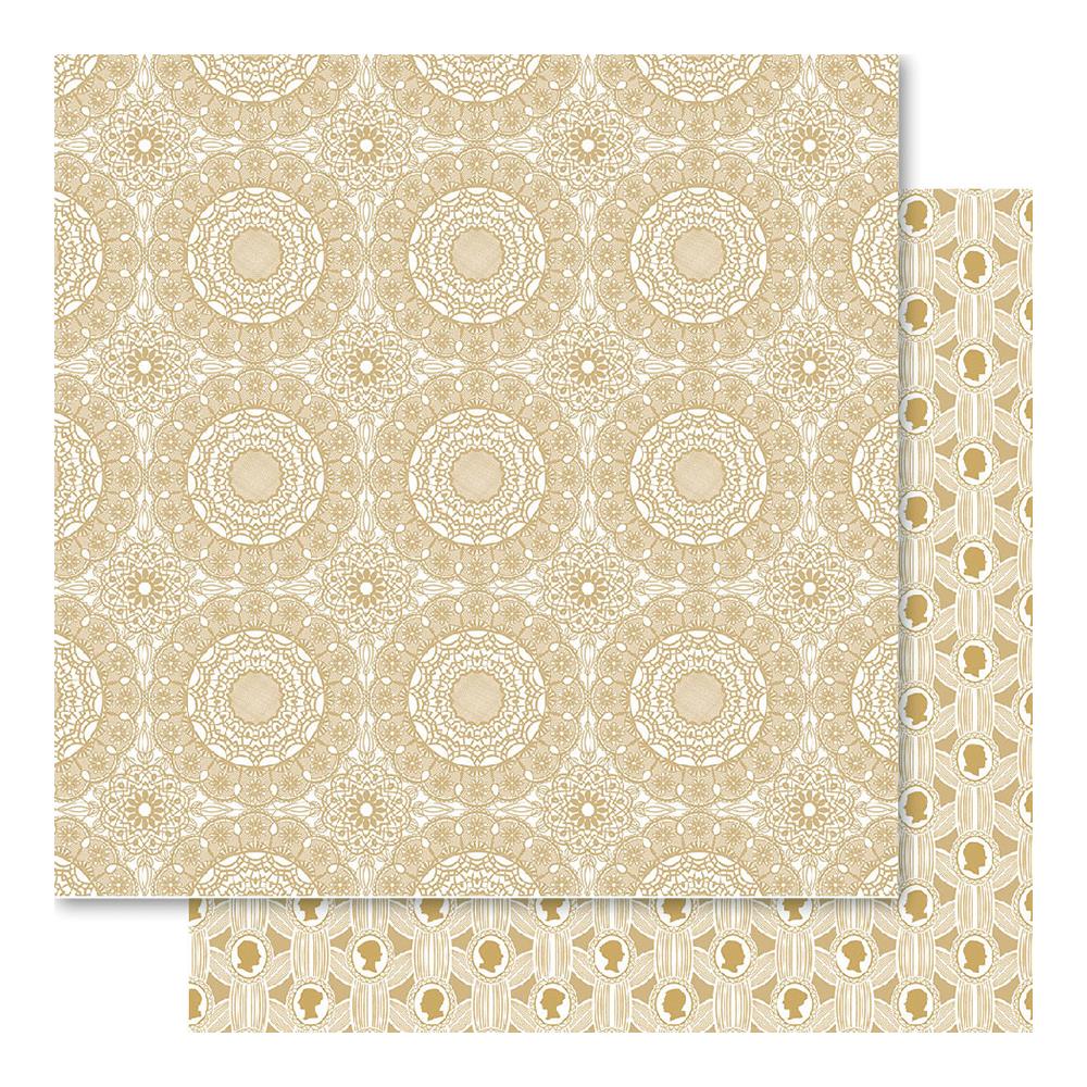 Двусторонняя бумага Ruby Rock-It "Betrothed" Applique (RR47)