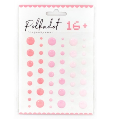 Эмалевые точки (дотс) Polkadot "16+"