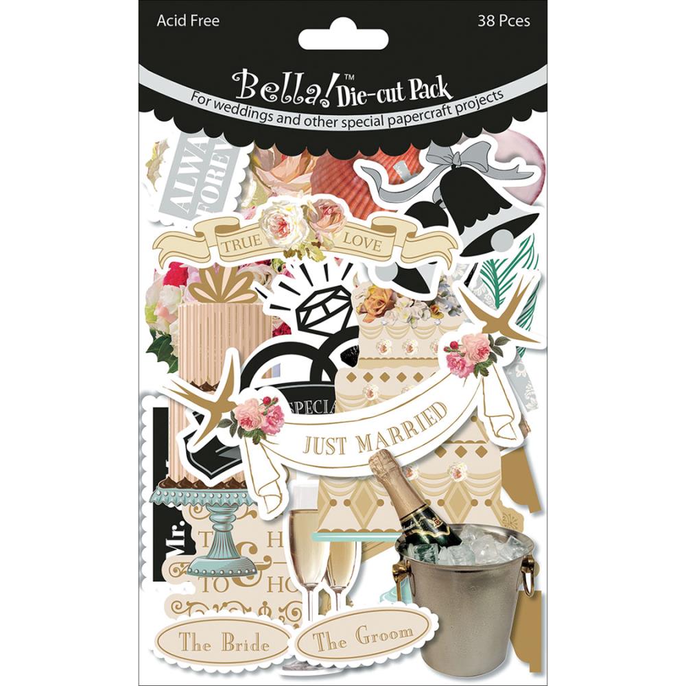 Набор вырубных элементов Bella! "Wedding"