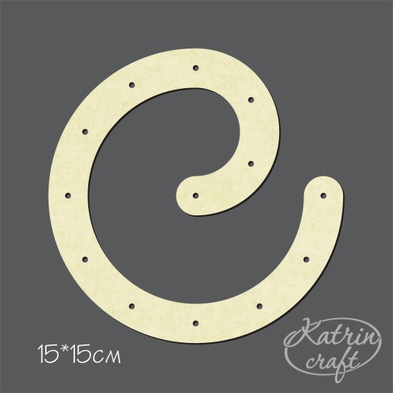 Чипборд "Держатель для подвесок"