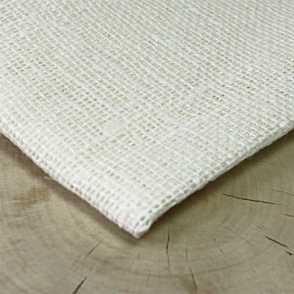 Мешковина 100% лён, цвет белый, 50 х 50 см
