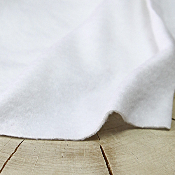 Флис белый 50 х 50 см