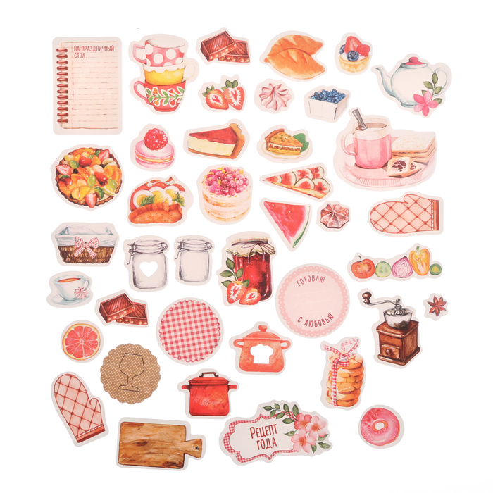 Вырубка из картона Артузор "Рецепт года"