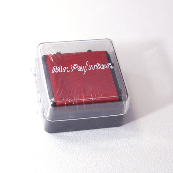 Штемпельная подушечка MrPainter, цвет красный