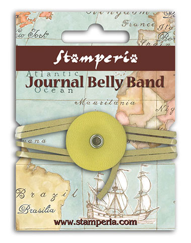 Шнур-застёжка из кожи. Цвет жёлтый