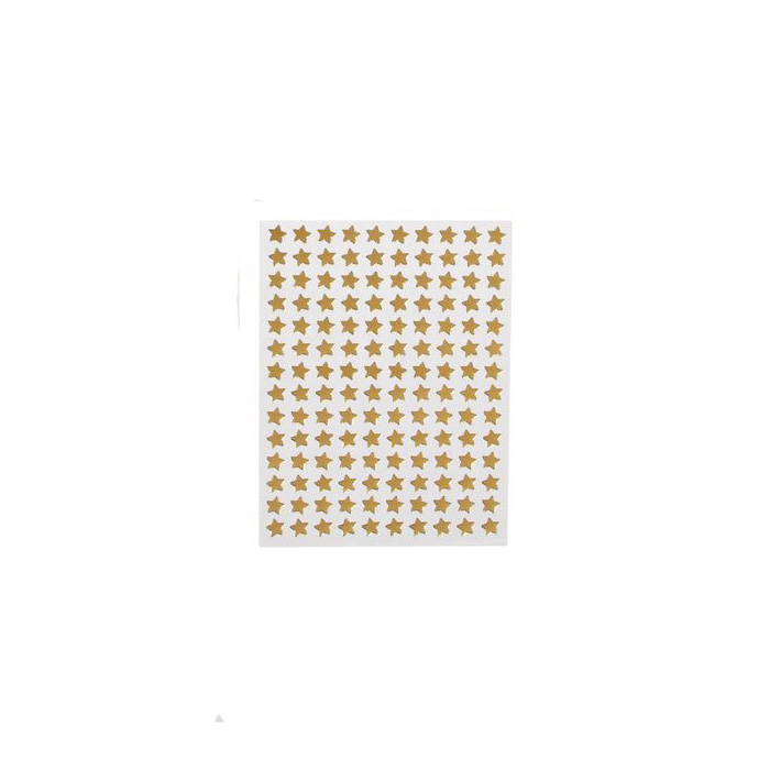 Наклейки "Звёздочки золотые" 10 листов 13 х 10 см