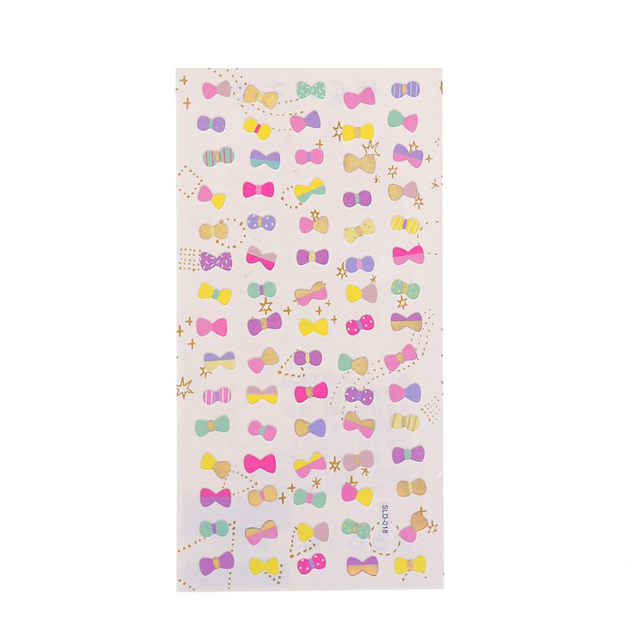 Наклейки "Сердечки/Бантики"