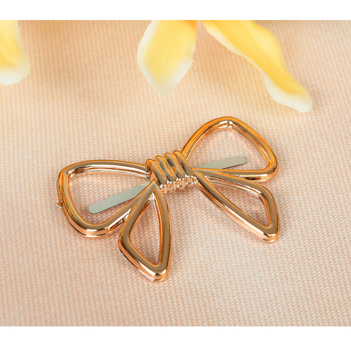 Брадс "Бант", цвет золотой