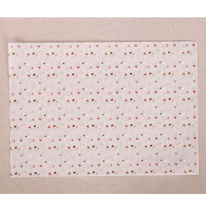 Калька с рисунком "Цветочная фантазия", 5 листов