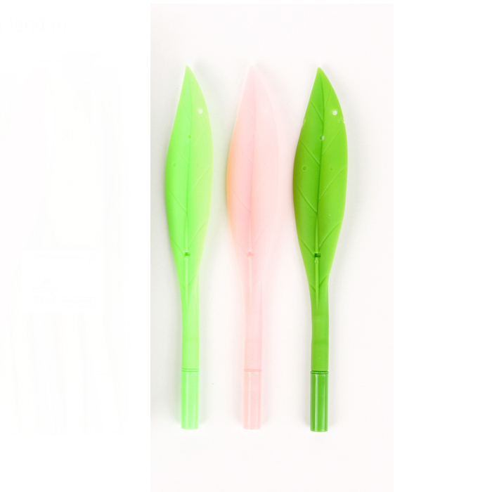 Ручка "Листочек", цвет розовый