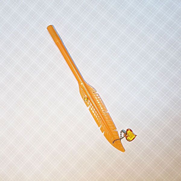 Ручка "Перо", цвет оранжевый