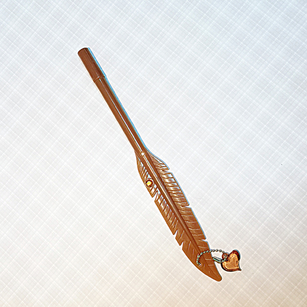 Ручка "Перо", цвет коричневый