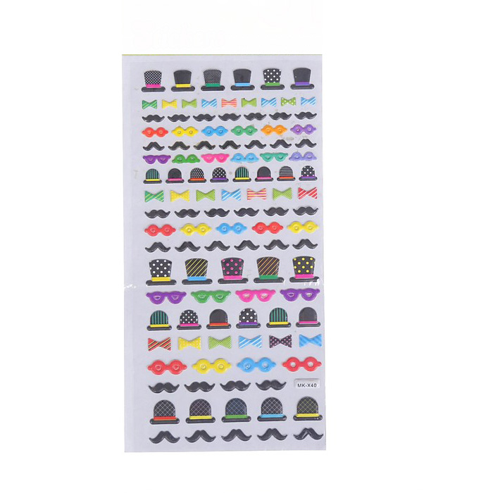 Наклейки "Усы"