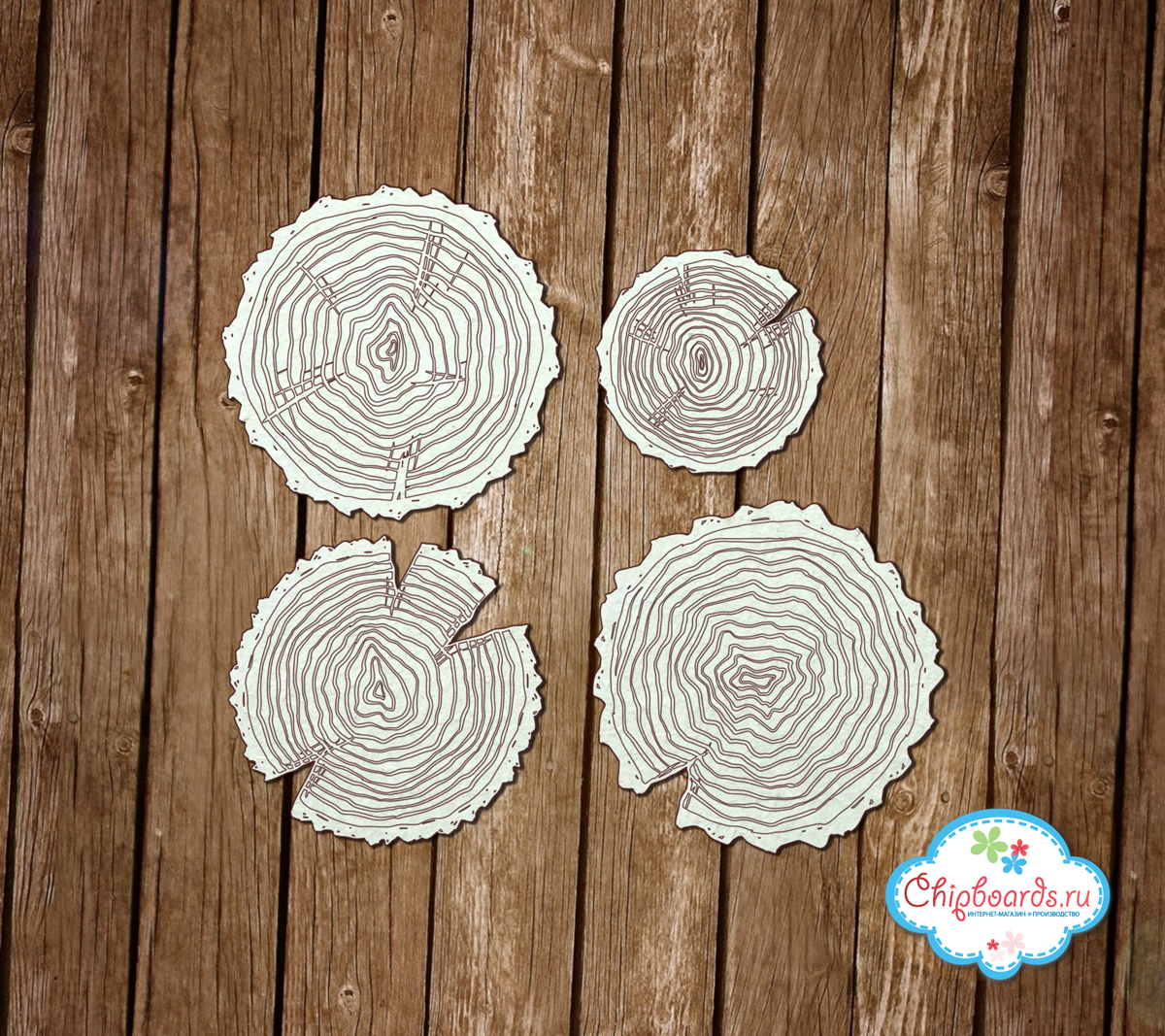 Чипборд Chipboards "Спилы 1"