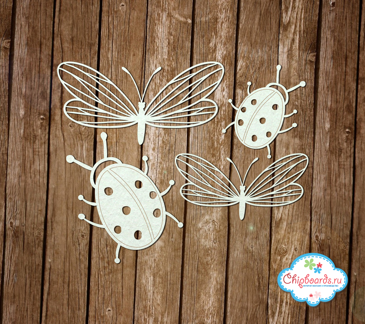 Чипборд Chipboards "Букашки"