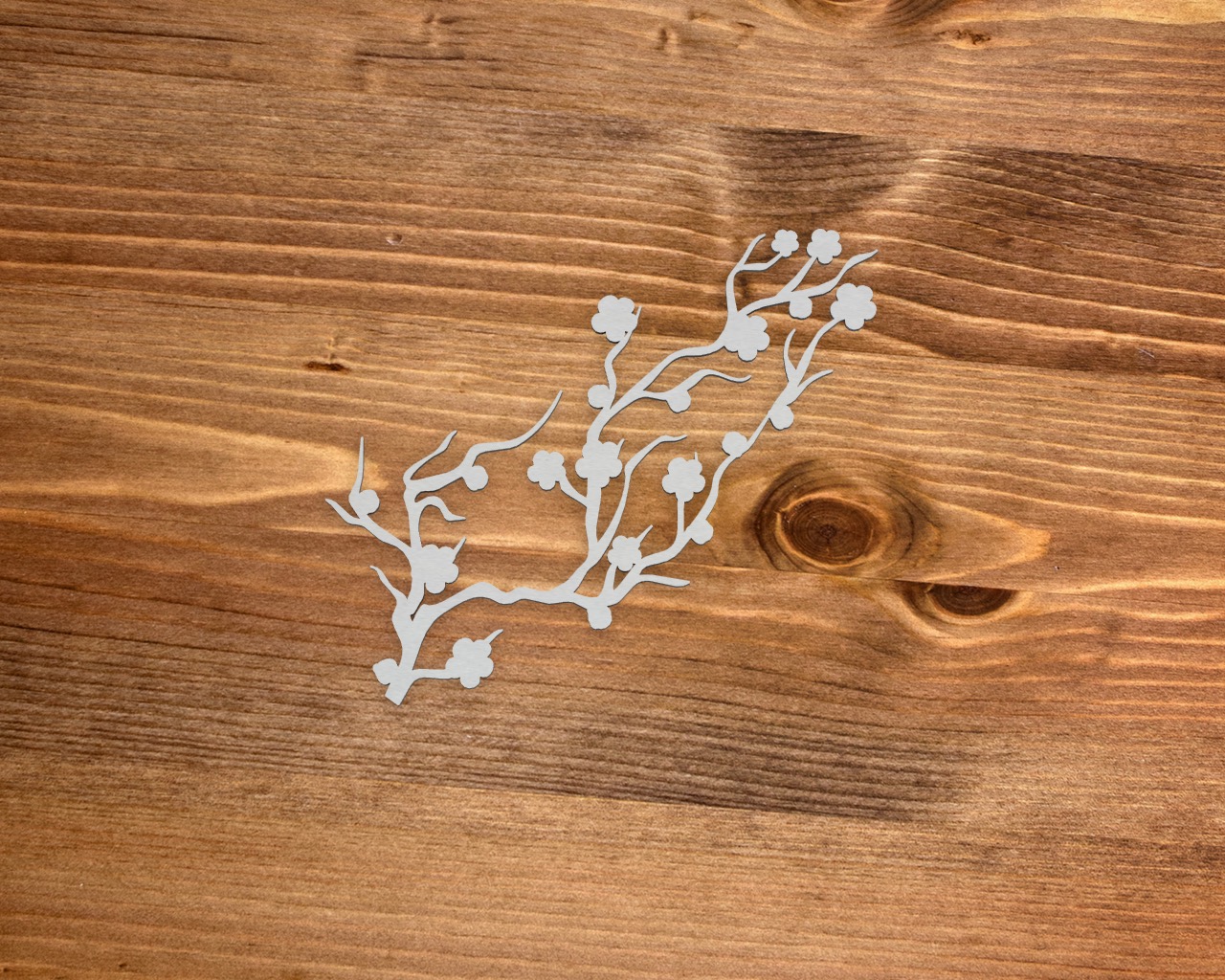 Чипборд Chipboards "Ветка сакуры"