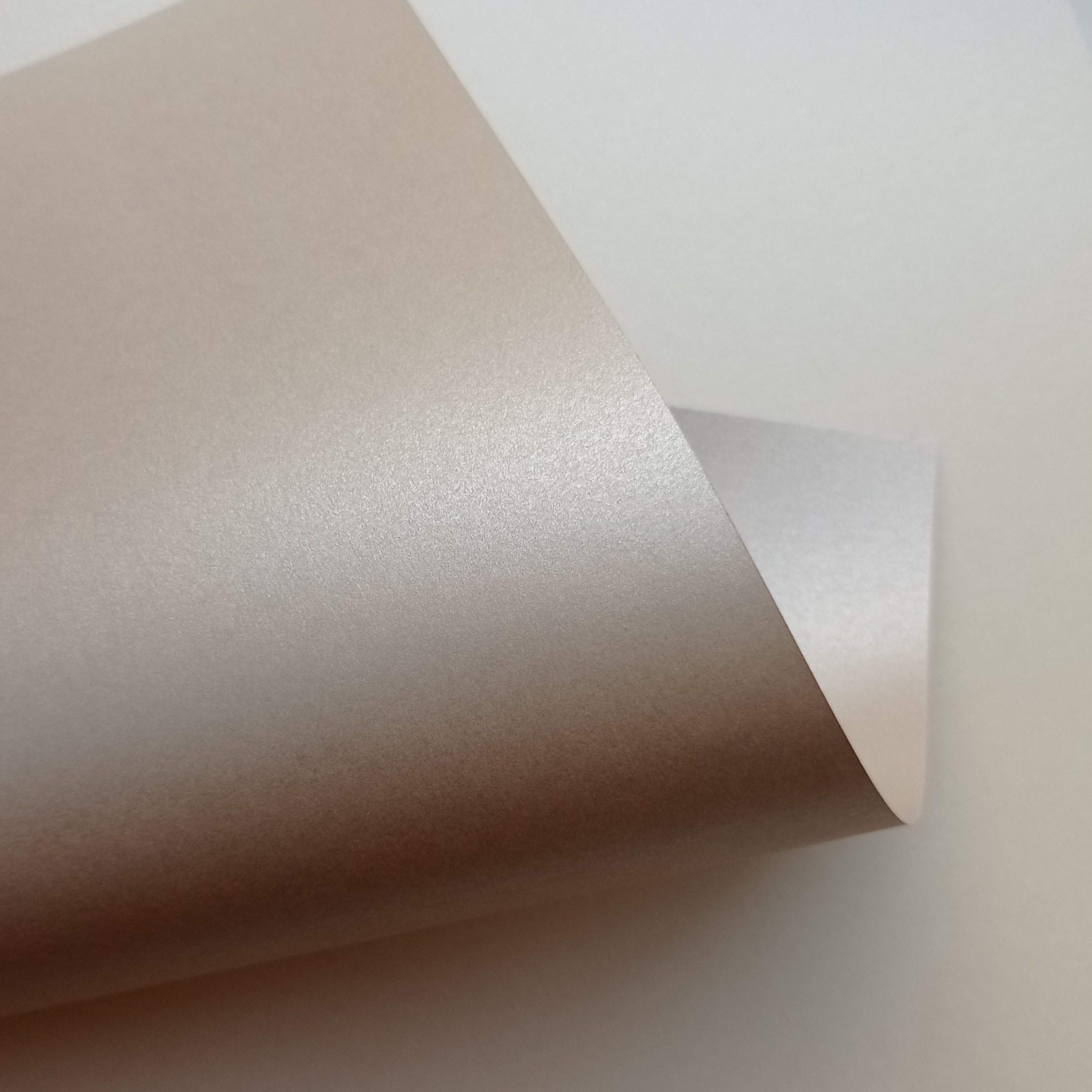 Бумага с перламутром А4 см, 120 г/м2, цвет песочный