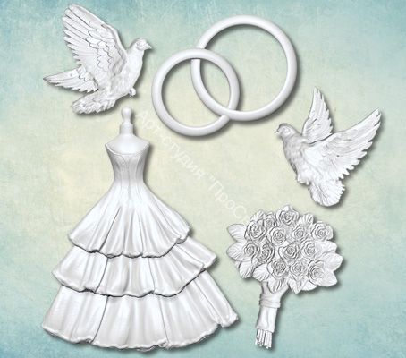 Молд Просвет "набор Свадьба"