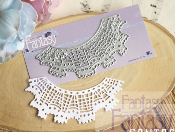 Нож для вырубки Fantasy "Кружево "Шотландская клетка"