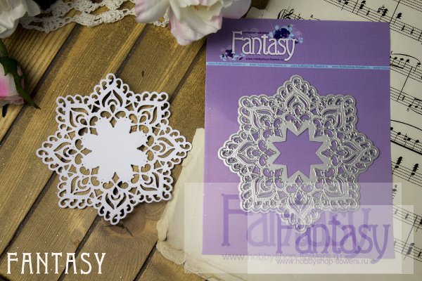 Ножи для вырубки Fantasy "салфетка "Павлинья"