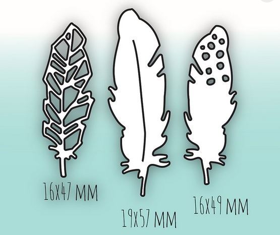 Ножи для вырубки mimi cut "Ни пуха, ни пера"