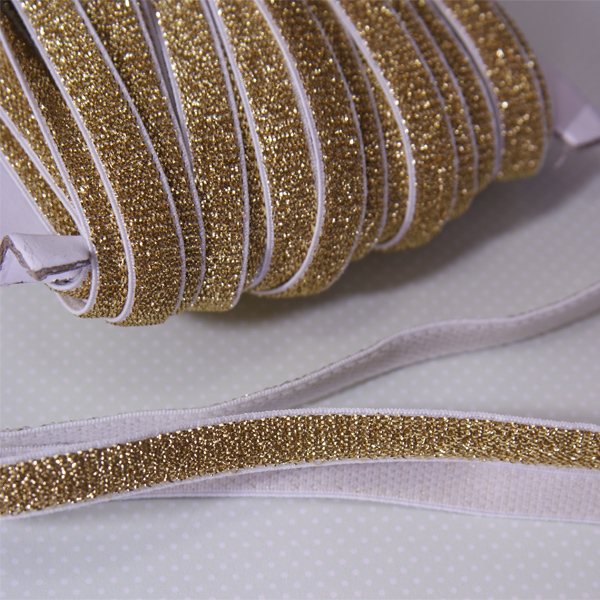 Резинка для блокнота 10мм "Золотой"