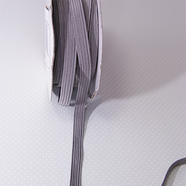 Резинка для блокнота 7 мм, цвет серый