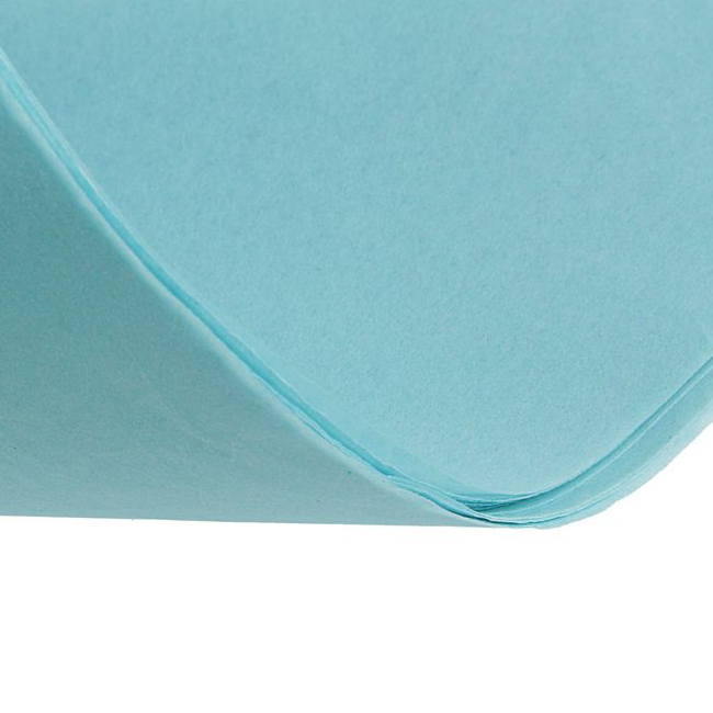 Бумага тишью "небесно-синий", 50 х70 см
