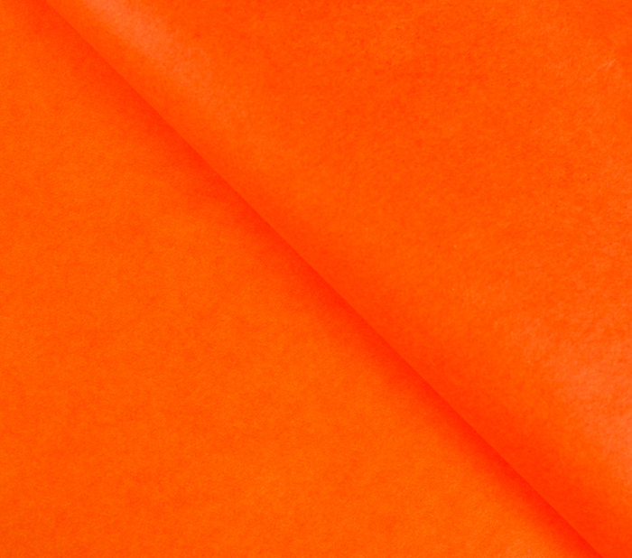 Бумага тишью "Оранжевый", 50 см х 66 см